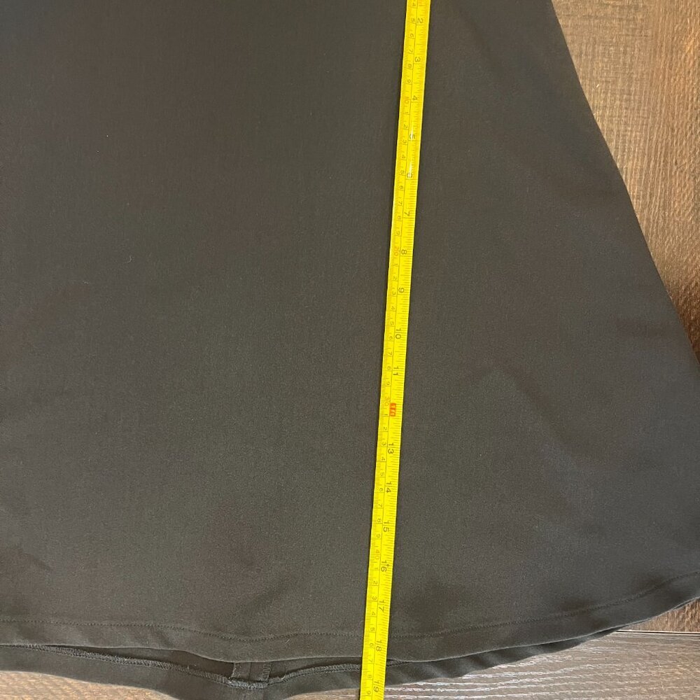 Lucy & Co Black V-Neck Dress Size M With Cute Back - Picture 7 of 10